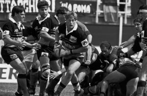 Finale scudetto rugby '94: Vim Visser.